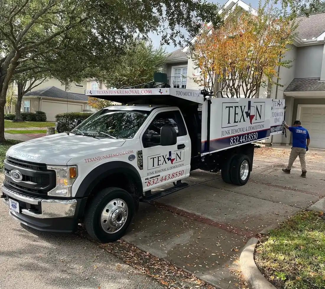 Texan Junk Removal Truck in Houston